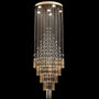 Multi-Layer Crystal Rods Chandelier Ceiling Light