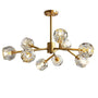 Modern Gold Sputnik Crystal Chandelier - 7PM LIGHTING
